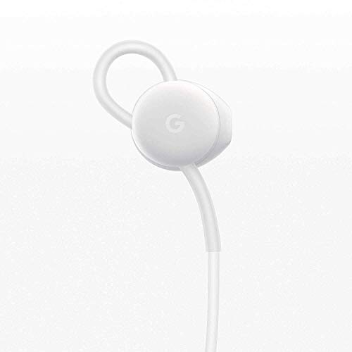 Google USB-C Wired Digital Earbud Headset for Pixel Phones - White