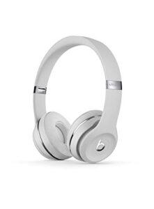 beats by dr. dre - beats solo3 wireless on-ear headphones - (satin silver) (renewed)