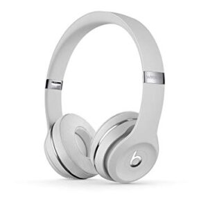 Beats by Dr. Dre - Beats Solo3 Wireless On-Ear Headphones - (Satin Silver) (Renewed)