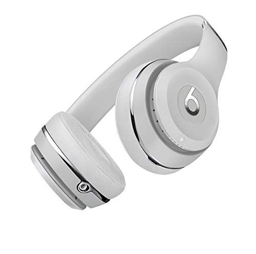 Beats by Dr. Dre - Beats Solo3 Wireless On-Ear Headphones - (Satin Silver) (Renewed)