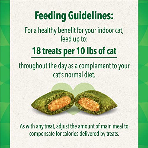 FELINE GREENIES SMARTBITES HEALTHY INDOOR Natural Treats for Cats, Tuna Flavor, 16 oz. Tub