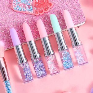 Kawaii Lipstick Gel Pen Creative Oil Quicksand Colorful Cute Stationary 0.5mm Signature Pens Black Ink Office School Supplies