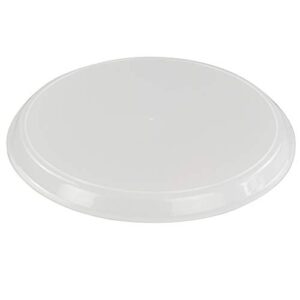 Utiao 6 Packs Plastic Round Serving Trays, Fast Food Serving Tray