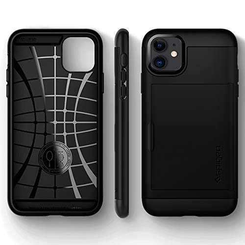 Spigen Slim Armor CS Designed for iPhone 11 Case (2019) - Black