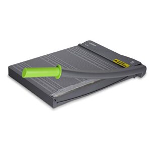 aurora paper trimmer, cuts maximum 10 sheet, with safety clamp and safety lock protection
