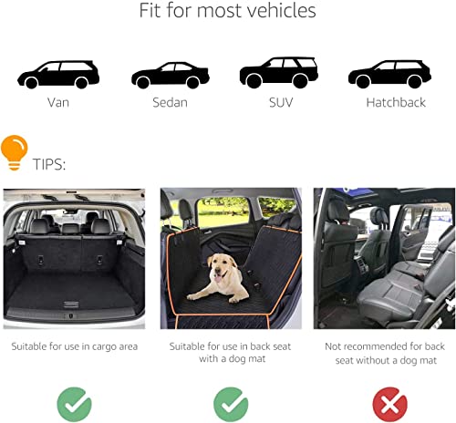 Amazon Basics Adjustable Dog Car Barrier - 16-Inch, Black