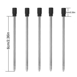 AIYIBEN 2.75'' Ballpoint Pen Refills, Replaceable Refills for Multifunction Pen Stylus Pens and Ballpoint Pens Black Ink (10 Pack Black Refills)