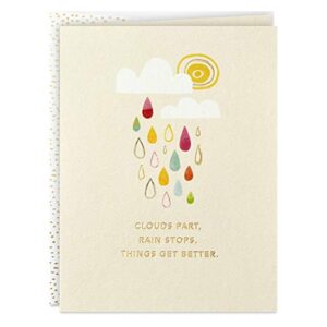hallmark good mail thinking of you card, encouragement card, sympathy card (things get better)