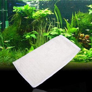 Zetiling Aquarium Filter Socks, Aquarium Filter Socks Bag, Aquarium Fish Tank Drawstring Filtration Sump Breathable Filtration Filter Cotton Bag for Aquarium Water Cleaning