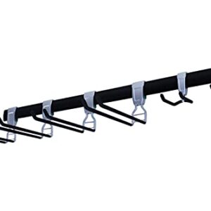 SafeRacks Wall Mounted Tool Storage Rack - Includes 5 Storage Hooks