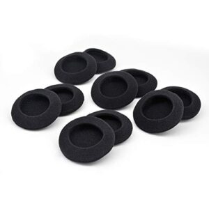 5 pairs foam pad ear cushions covers pads replacement compatible with sony mdr-q66 mdr-q67 dr-bt140q headphones sponge ear cushions headset