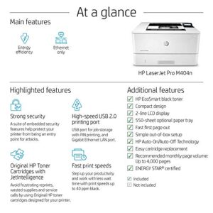 HP Laserjet Pro M404dw (W1A56A) (Renewed)