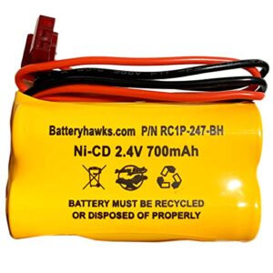 2.4v aa nicad battery eme 026-180 exit sign emergency light battery 2.4v aa 700mah ni-cd nicd