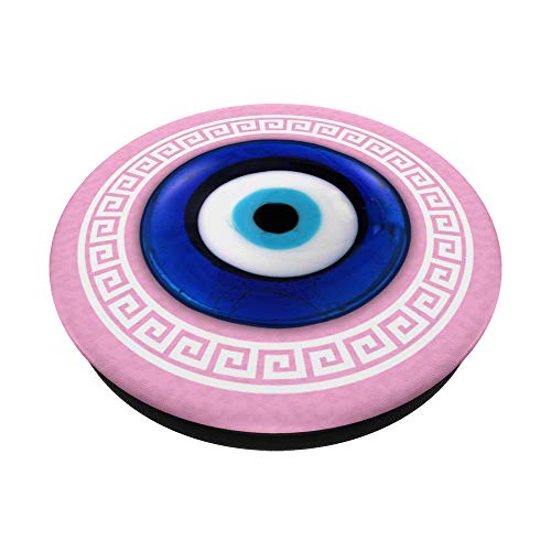 Greek Matiasma Evil Eye & Key Symbol PopSockets PopGrip: Swappable Grip for Phones & Tablets