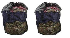 2 pack multi purpose mesh laundry bag black multi purpose