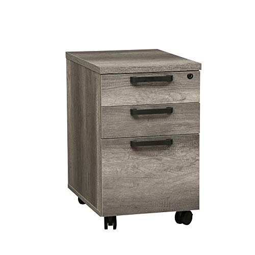 Liberty Furniture Industries Tanners Creek 2 Piece Desk Set, W51 x D24 x H30, Medium Gray