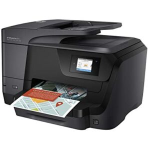 HP Officejet Pro 8715 All-in-One Multifunction Printer - Thermal Inkjet - Print/Copy/Scanner/Fax (Renewed)