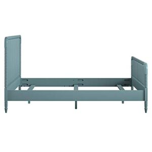 Little Seeds Rowan Valley Linden Kids’ Full Size Teal Bedframe Platform,