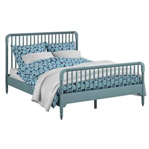 Little Seeds Rowan Valley Linden Kids’ Full Size Teal Bedframe Platform,