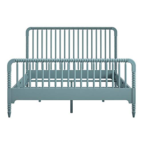 Little Seeds Rowan Valley Linden Kids’ Full Size Teal Bedframe Platform,