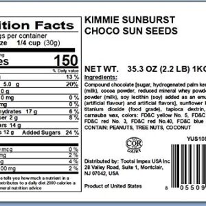 Yupik Seeds, Kimmie Sunburst Choco Sun, 2.2 lb