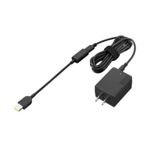 Lenovo 45W USB-C Ultraportable Adapter, AC Wall Charger for Laptops, Smartphones and Tablets, Indicator Light, Model No. WAH007, GX20U90488