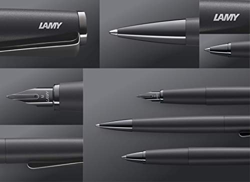 Lamy Studio Lx Fountain Pen 066 - All Black - Fine Nib