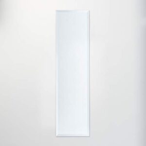 Better Bevel 16" x 60" Frameless Full-Length Rectangle Mirror | 1" Beveled Edge | Wall Mirror