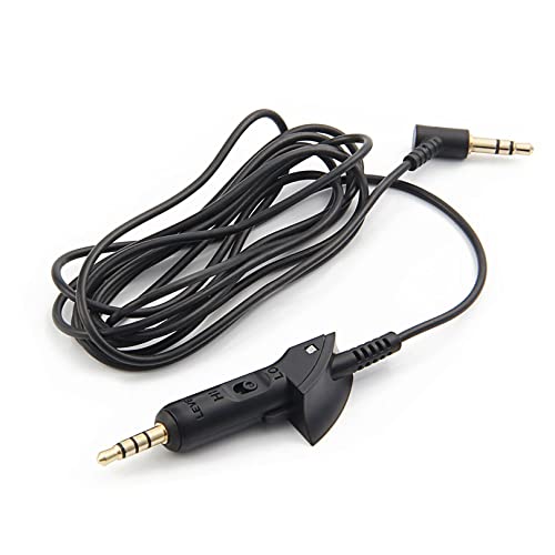 Tobysome QC15 Replacement Audio Cable Cord Line Compatible with Bose QC15 QuietComfort 15 Headphones