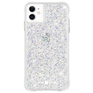 case-mate twinkle - case for iphone 11 - reflective foil elements - 6.1 inch - stardust