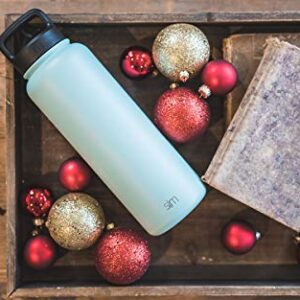 Simple Modern 84oz Water Bottle, Insulated Reusable Wide Mouth Stainless Steel Metal Flask with Handle Lid, Twilight