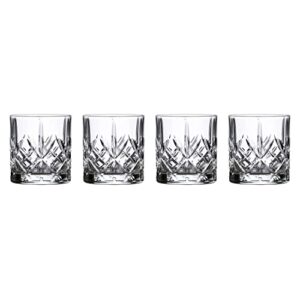 marquis by waterford maxwell tumblers set of 4, 4 count (pack of 1), clear