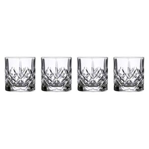 Marquis By Waterford Maxwell Tumblers Set of 4, 4 Count (Pack of 1), Clear