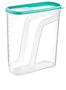 uniware bpa free plastic food storage container (6 liter (6.3 qt), 1 pack)
