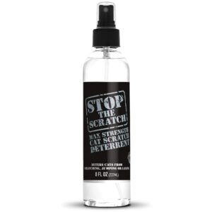 ebpp stop the scratch cat spray deterrent for kittens and cats - non-toxic, safe for plants, furniture, floors and more cat deterrent spray with rosemary oil and lemongrass.