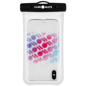 case-mate - waterproof phone pouch - - festival pouch + lanyard - white (cm039864-00)