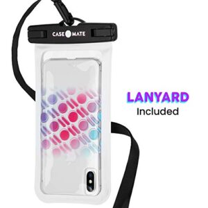 Case-Mate - Waterproof Phone Pouch - - Festival Pouch + Lanyard - White (CM039864-00)