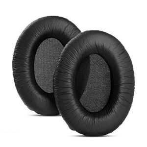 ydybzb rh-200 ear pads ear cushions earpads replacement earmuffs compatible with roland rh-200 rh200 rh 200 headphones wrinkle leather