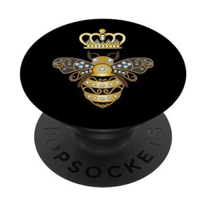 bee honeybee mount stand holder grip popsockets popgrip: swappable grip for phones & tablets popsockets standard popgrip