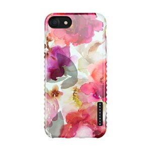 iphone se 2022 & iphone se 2020 & iphone 8 & iphone 7 case vintage floral, akna griptight series high impact silicon cover with ultra full hd graphics (102024-u.s)