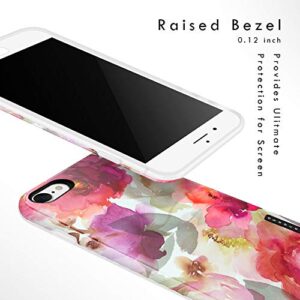 iPhone SE 2022 & iPhone SE 2020 & iPhone 8 & iPhone 7 Case Vintage Floral, Akna GripTight Series High Impact Silicon Cover with Ultra Full HD Graphics (102024-U.S)