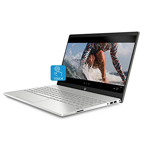 HP Pavilion 15-Inch HD Touchscreen Laptop, 10th Gen Intel Core i5-1035G1, 8 GB RAM, 512 GB Solid-State Drive, Windows 10 Home (15-cs3010nr, Mineral Silver)