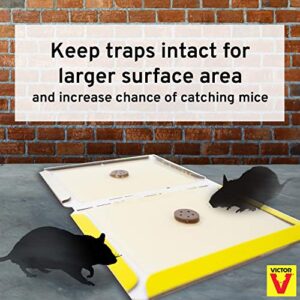 Victor M668 Hold-Fast Mouse Glue Traps,Black