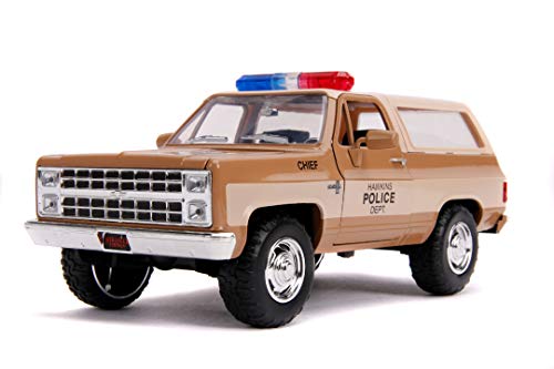 Jada Toys Stranger Things 1980 Die Cast Blazer with Badge Standard, Multi-Colored (JA31111)