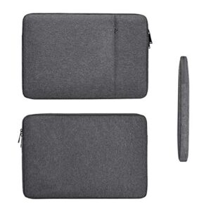 15.6 Inch Laptop Sleeve Case for Acer Nitro 5/ Aspire 5/Chromebook 15, Dell Inspiron 15 3000 5000 7000, Lenovo Ideapad 3/ Thinkpad/Flex 5, ASUS VivoBook/HP Pavilion/Envy 15.6 Bag, Space Grey