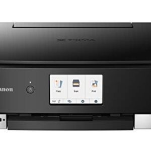 Canon TS8320 All in One Wireless Color Printer for Home | Copier | Scanner | Inkjet Printer | with Mobile Printing, Black, Amazon Dash Replenishment Ready