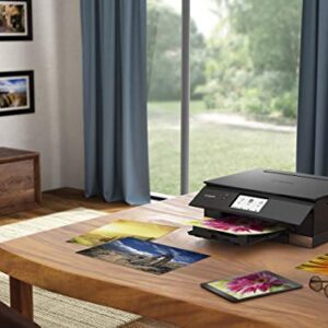 Canon TS8320 All in One Wireless Color Printer for Home | Copier | Scanner | Inkjet Printer | with Mobile Printing, Black, Amazon Dash Replenishment Ready