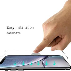 VectorTech Compatible with iPhone XR Screen Protector, iPhone 11 Screen Protector, Tempered Glass Film for Apple iPhone XR and iPhone 11, 3-Pack Clear