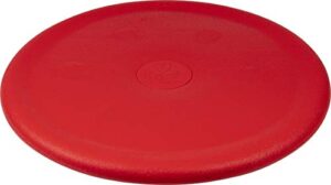 kore design floor wobbler balance disc for sitting, standing, or fitness - red