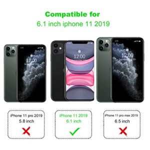 Migeec for iPhone 11 Clear Case Shockproof Anti-Scratch Phone Cases 6.1 inch